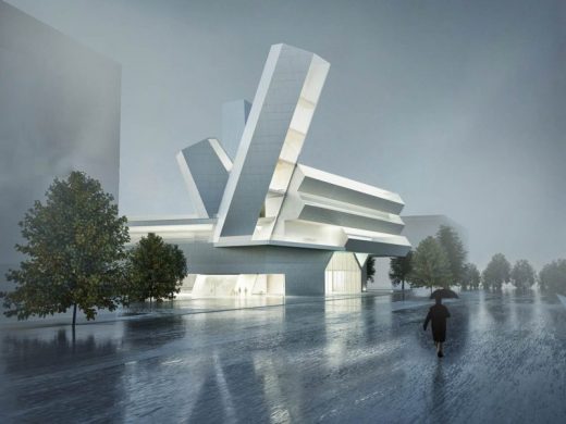 University College Dublin Competition Design by Steven Holl Architects