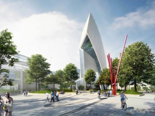 University College Dublin Competition Design by Studio Libeskind