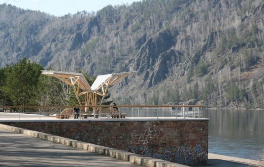 Viewing Platform in Divnogorsk, Siberia