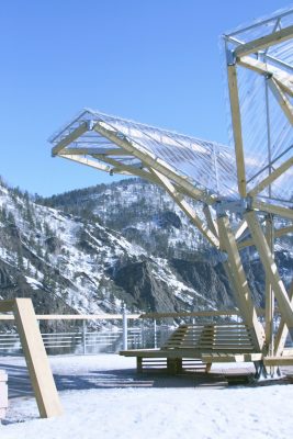 Viewing Platform in Divnogorsk, Siberia