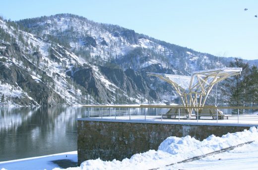 Viewing Platform in Divnogorsk, Siberia