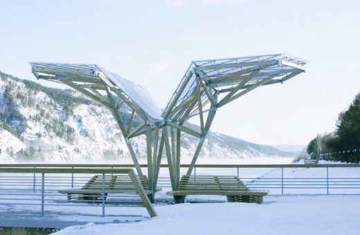 Viewing Platform in Divnogorsk, Siberia