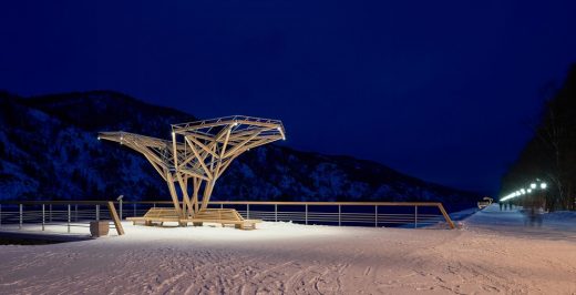 Viewing Platform in Divnogorsk, Siberia