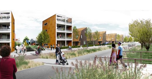 Waterbeach New Town East masterplan Cambridgeshire by LDA Design