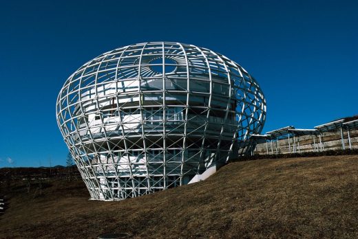 Yamanashi Fruits Museum, Yamanashi, Japan by Itsuko Hasegawa Architect