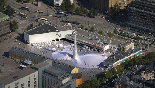 Amos Rex Helsinki Art Museum building design by JKMM Architects