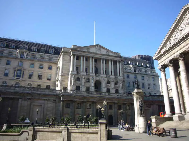 Bank of England Building London UK