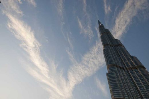 Burj Khalifa skyscraper building