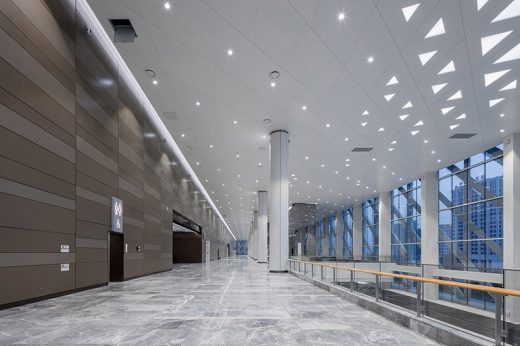 China Optics Valley Convention and Exhibition Center building interior