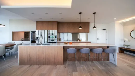 Coal Harbour Apartment in Vancouver, BC interior design