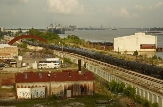 Crescent Park, Mississippi River, New Orleans