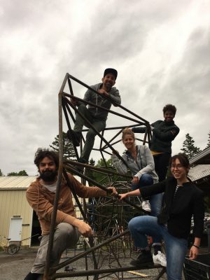 Installation Le Rocher Tres Perce in Grand Metis Quebec