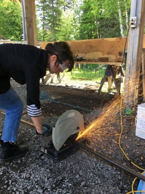 Installation Le Rocher Tres Perce in Grand Metis Quebec