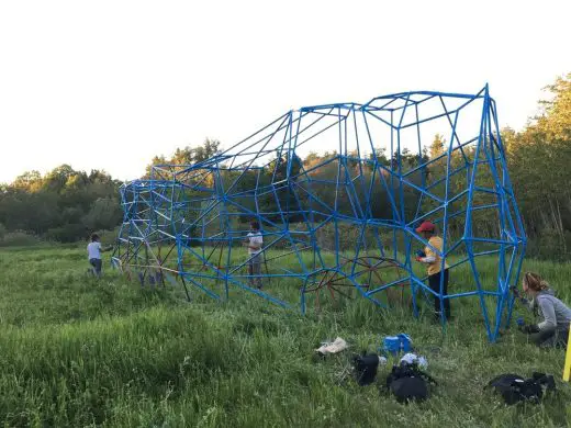 Installation Le Rocher Tres Perce in Grand Metis Quebec