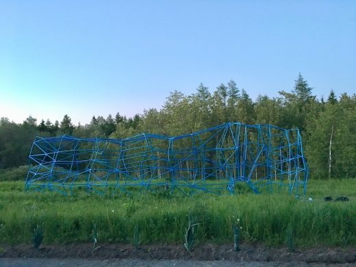 Installation Le Rocher Tres Perce in Grand Metis Quebec