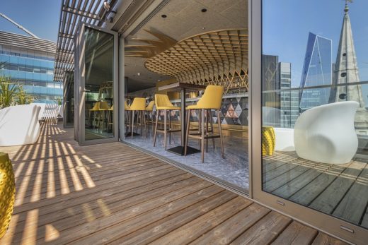 Jin Bo Law Skybar at Dorsett City Hotel in London