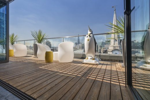 Jin Bo Law Skybar at Dorsett City Hotel in London