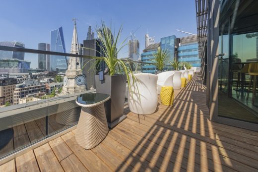 Jin Bo Law Skybar at Dorsett City Hotel in London