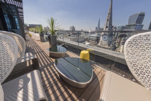 Jin Bo Law Skybar at Dorsett City Hotel in London