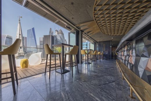 Jin Bo Law Skybar at Dorsett City Hotel London
