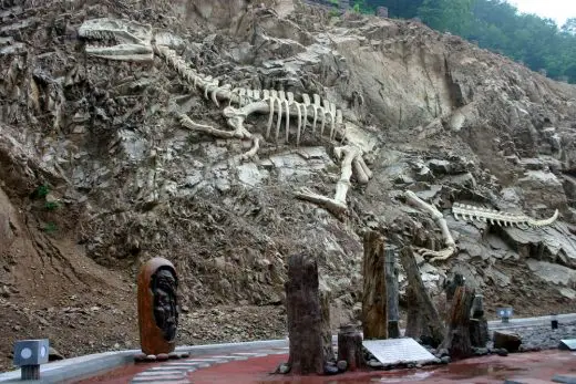 Museum in Wangwu Mountain World GeoPark