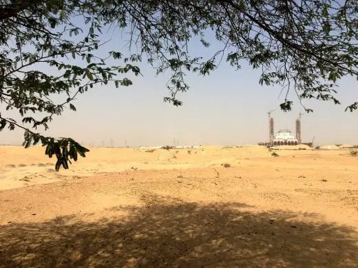 New Botanical Garden in Sharjah site design by Grimshaw Architects