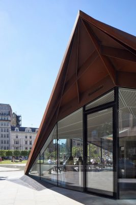 Aldgate Square Restaurant and Bar design by Make Architects