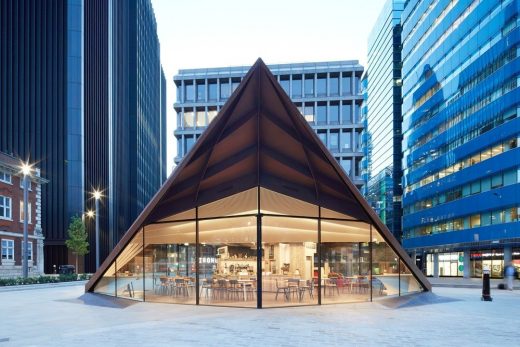 New Monocoque Pavilion for City of London design by make Architects