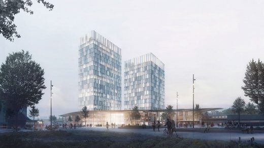 New Train Station Development in Altona Hamburg