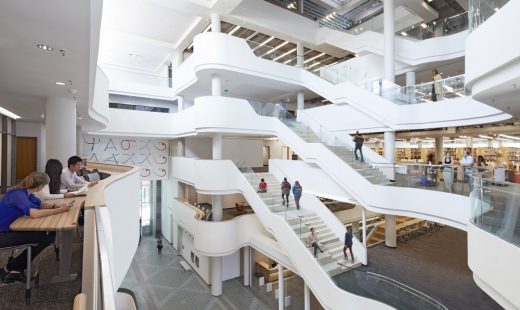 North York Central Library Building in Toronto interior