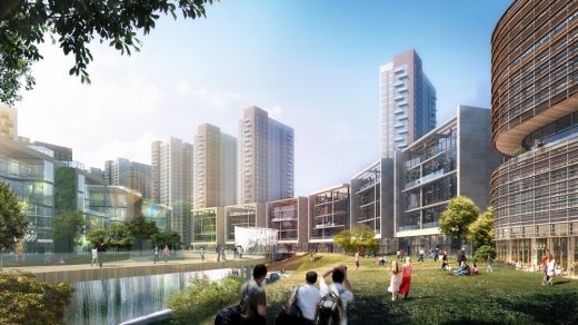 Qianhai SZ HK Fund Town in Shenzhen