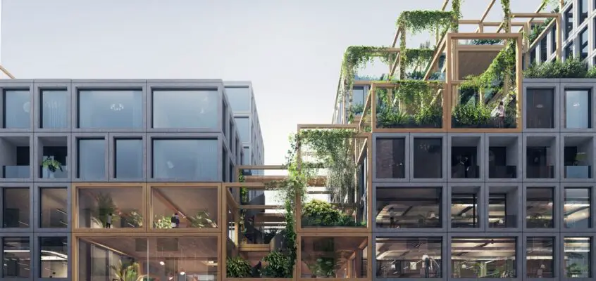 REBEL A10-Kop Zuidas Amsterdam Building
