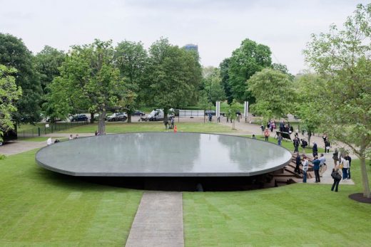 Serpentine Gallery Pavilion 2012 design by Herzog and de Meuron with Ai Weiwei