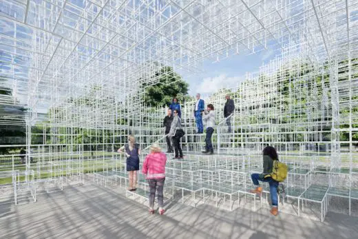 Serpentine Gallery Pavilion 2013 design by Sou Fujimoto