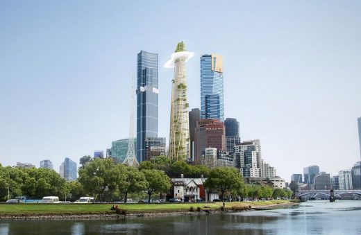 Southbank by Beulah Melbourne tower building design