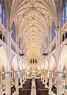 St. Patrick's Cathedral Building Restoration New York City interior
