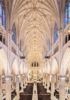 St. Patrick's Cathedral Building Restoration New York City interior