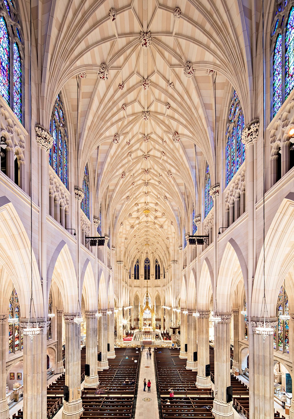 St. Patrick's Cathedral Building Restoration New York City interior