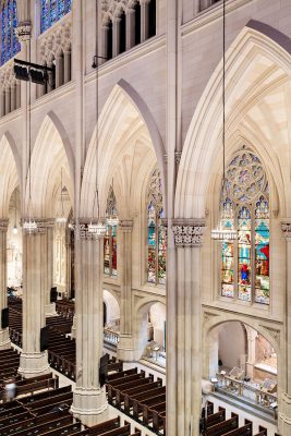 St. Patrick's Cathedral Building Restoration New York interior