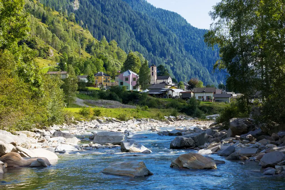 Rossa valley Switzerland