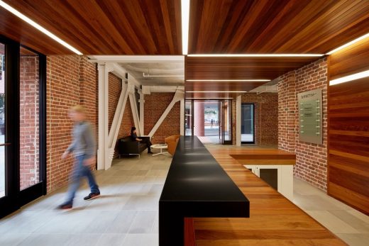 The Italian Swiss Colony Building Lobby in San Francisco