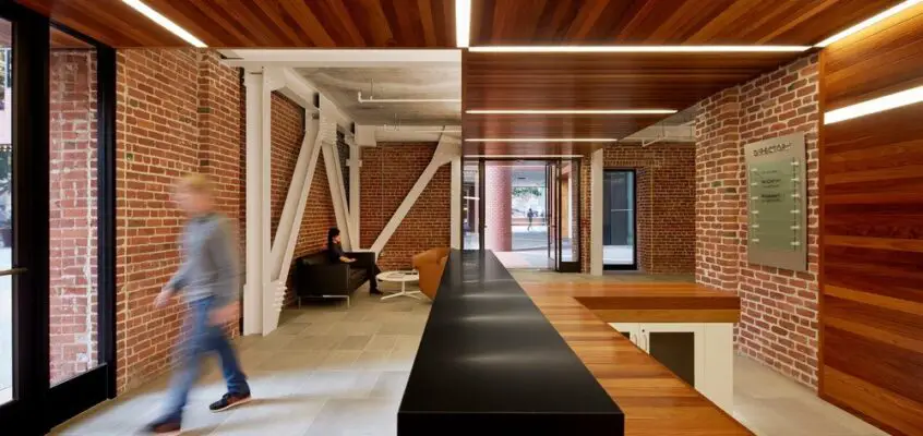 The Italian Swiss Colony Building Lobby