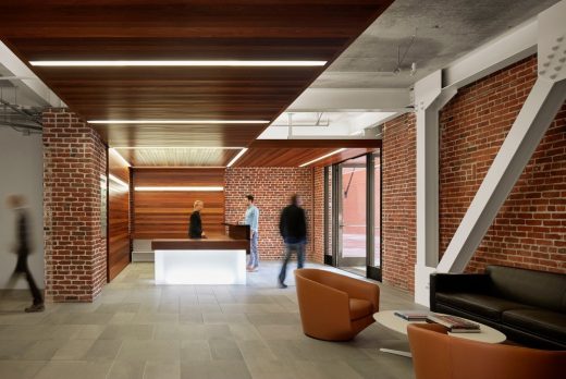 The Italian Swiss Colony Building Lobby in San Francisco