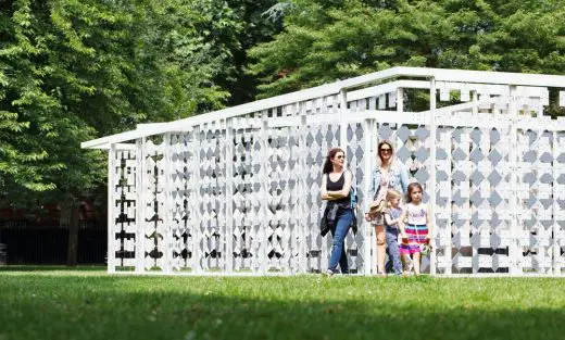 Triumph Pavilion 2018 in Museum Gardens London