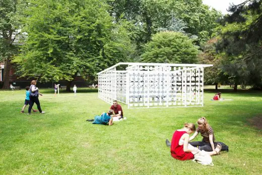 Triumph Pavilion 2018 in Museum Gardens London