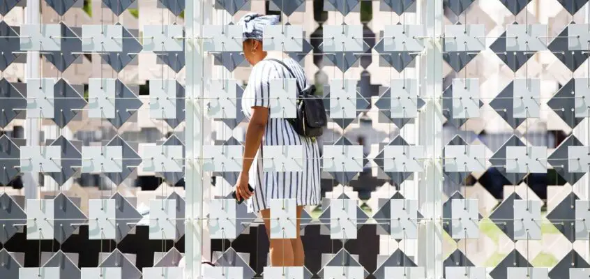 Triumph Pavilion 2018 in Museum Gardens
