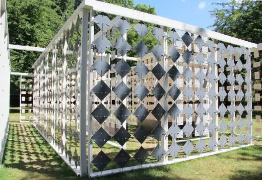 Triumph Pavilion 2018 in Museum Gardens London