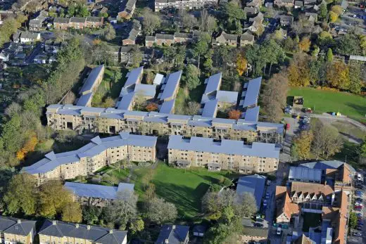 University of Winchester West Downs campus aerial photograph