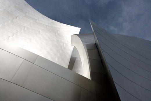 Walt Disney Concert Hall by architect Frank Gehry