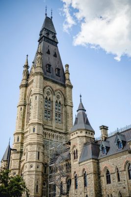 West Block in Ottawa